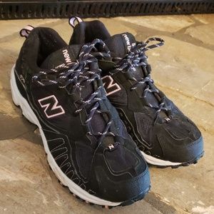 New Balance black and pink 470 running shoes
